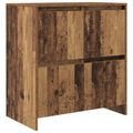 vidaXL Servírovacia skriňa Staré drevo 70 x 41 x 75 cm