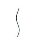 vidaXL Podpora rastlín 5 ks Zelená 170 x 0,6 x 0,6 cm Oceľ