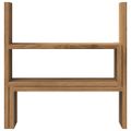 vidaXL Stolový organizér nastav.dub artisan 40x17x41 cm kompozit.drevo