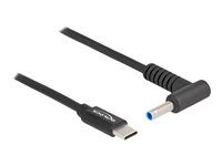 Elektrický kábel - USB-C (M) do DC jack 4,5 x 3,0 mm (M) pravouhlý - 20 V - 3 A - 1.5 m - čierna