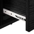 vidaXL Konferenčný stolík Čierny dub 99,5 x 49 x 41 cm