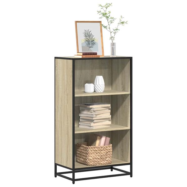 vidaXL Knižnica dub sonoma 60x35x107,5 cm kompozitné drevo