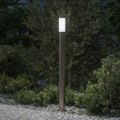 vidaXL Stĺpikové svietidlo 110 cm nehrdzavejúca oceľ IP44