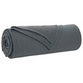 vidaXL Prikrývky na hodenie 6 ks Tmavosivá 280 x 210 cm 4.88 kg Flís