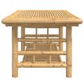 vidaXL Konferenčný stolík 110x55x45 cm bambus