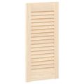 vidaXL dvierka skriniek Louvred Design 4 ks 61,5x29,5cm masív borovica