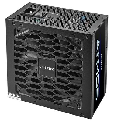CHIEFTEC zdroj CPX-850FC / 850W/ ATX3.0 / 120mm fan / akt. PFC / modulárna kabeláž / 80PLUS Gold Zdroj, ATX 3.0, 850W, aktívny PFC, 120mm ventilátor, odpojiteľné káble, 80PLUS Gold