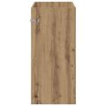 vidaXL Skriňa pod umývadlo do kúpeľne Dub artisan 78,5 x 37,5 x 81 cm