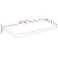 vidaXL Stolová doska 100x40x3,8 cm živý okraj masívne mango