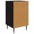vidaXL Nočný stolík GOTHA 2 ks Čierny dub 36 x 33 x 61 cm