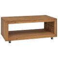vidaXL Konferenčný stolík 110x60x40 cm masívne teakové drevo