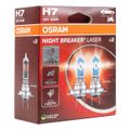 Halogénová žiarovka Osram H7 12V 55W PX26d NIGHT BREAKER LASER +150% / 2ks
