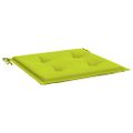 vidaXL Podložky na záhradné stoličky 6 ks 40x40x3 cm, oxfordská látka