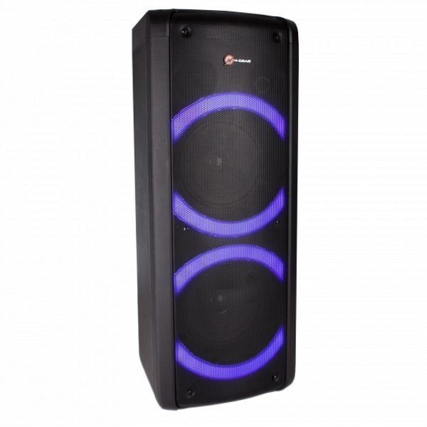 N-GEAR PARTY LET'S GO PARTY SPEAKER 72/ BT/ 450W/ Disco LED/ 1x MIC Reproduktor, Bluetooth, 450W, LED podsvícení, AUX vstup, USB, micro SD slot, výdrž baterie 4 hodiny, mikrofon, cerný