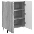 vidaXL Servírovacia skriňa Sivá sonoma 66 x 34,5 x 92 cm