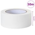 vidaXL Pásky na maliarske maskovanie 12 ks Biela 50 mm x 50 m Papier