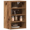 vidaXL Závesná skrinka “Riga” Old Wood 40x29,5x60 cm Engineered Wood