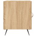vidaXL Nočný stolík dub sonoma 40x40x50 cm kompozitné drevo