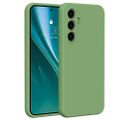 Etteri Silikónové puzdro pre Samsung Galaxy S23 FE svetlozelená