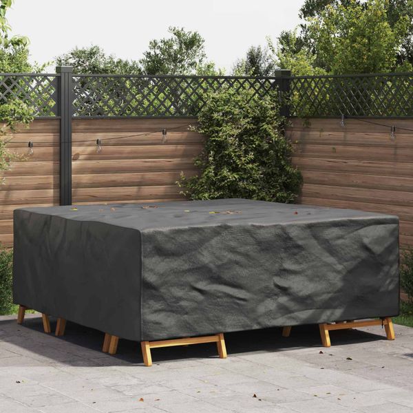 vidaXL Obal na nábytok Jednofarebný Čierna 210 x 200 x 70 cm 210D