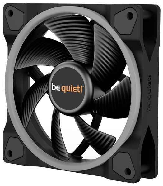 Be quiet! / ventilátor Light Wings / 120mm / PWM / ARGB Ventilátor, 120mm, Rifle ložisko, 4-pin PWM, 20,6dBA, ARGB podsvietenie, čierny