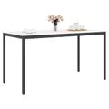 vidaXL Barový stôl Biela 200 x 100 x 105 cm Masívne borovicové drevo