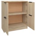 vidaXL Komoda dub sonoma 60x30x70 cm spracované drevo