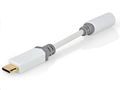 Adaptér NEDIS CCBW65950WT01 USB-C (M) - Jack 3.5mm (F) 0.1m biely