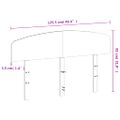 vidaXL Čelo postele biele 120 cm masívna borovica