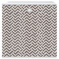vidaXL skladacie úložné boxy 4 ks hnedá 32x32x32 cm Netkaná textília