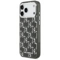 Karl Lagerfeld IML KL Monogram MagSafe puzdro pre iPhone 17 Pro Max čierne