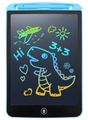 COLORWAY dětský kreslící tablet CW-WT12C/ 12"/ Modrý Tablet, kreslicí, detský, 12" barevný LCD displej, citlivý na tlak, zámek obsahu, baterie CR2025, stylus, modrý
