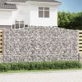 vidaXL Oblúkový gabionový kôš 6 ks 400x50x200/220cm pozinkované železo