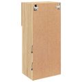 vidaXL TV skrinky s LED svetlami 2 ks dub sonoma 40,5x30x90 cm