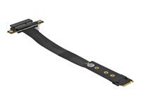 M.2 Key M to PCIe x4 NVMe Adapter with 2