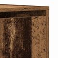 vidaXL Servírovacia skriňa Staré drevo 120 x 41 x 75 cm