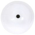 vidaXL Závesná lampa 25 W, biela, okrúhla 48 cm E27
