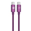 Forever Vibe cable USB-C - USB-C 1,0 m 60W dark cherry