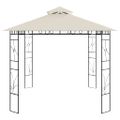 vidaXL Altánok 4x3x2,7 m krémový 160 g/m²