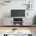 vidaXL TV skrinka, betónovo sivá 150x30x50 cm, kompozitné drevo