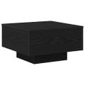 vidaXL Konferenčný stolík Čierny dub 55 x 55 x 31 cm