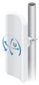 UBNT LiteAP LAP-GPS (5AC-17-90), vonkajší, 5GHz AC, 90° integrovaná sektorová anténa, 2x 17dBi, AirMAX AC