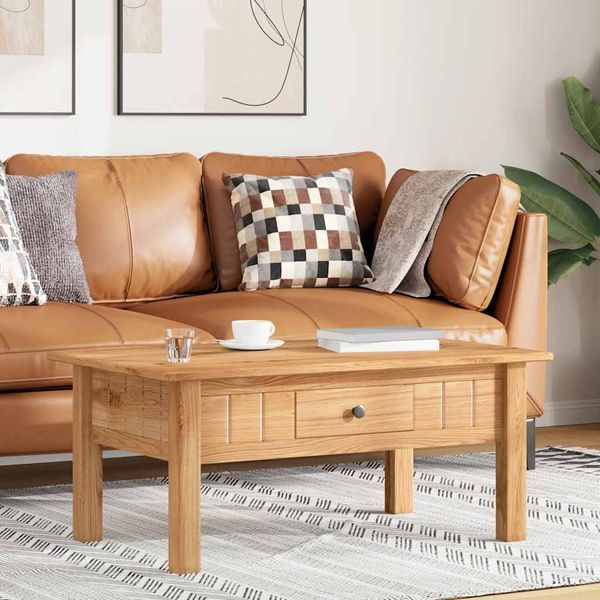 vidaXL Konferenčný stolík 100x60x43,5 cm, borovica Panama Range