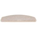 vidaXL Schodové rohože 30 ks 65x24x4 cm taupe polkruhové veľké