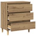 VidaXL Príborník Artisan Dub 60x35x70 cm Engineered Wood