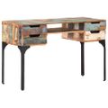vidaXL Stôl 118x48x75 cm recyklovaný masív