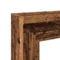 vidaXL Obloženie krbu staré drevo 100x30x87,5 cm kompozitné drevo