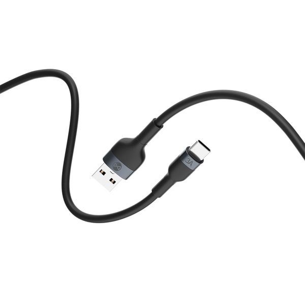 Kábel Forever Flexible USB - USB-C 1,0 m 3A čierny