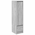 vidaXL Highboard Grey Sonoma 29,5x34x119,5 cm Engineered Wood