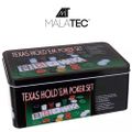 Poker sada Texas, karty + 200 žetónov ISO 23539 Poker sada Texas, karty + 200 žetonov ISO 23539